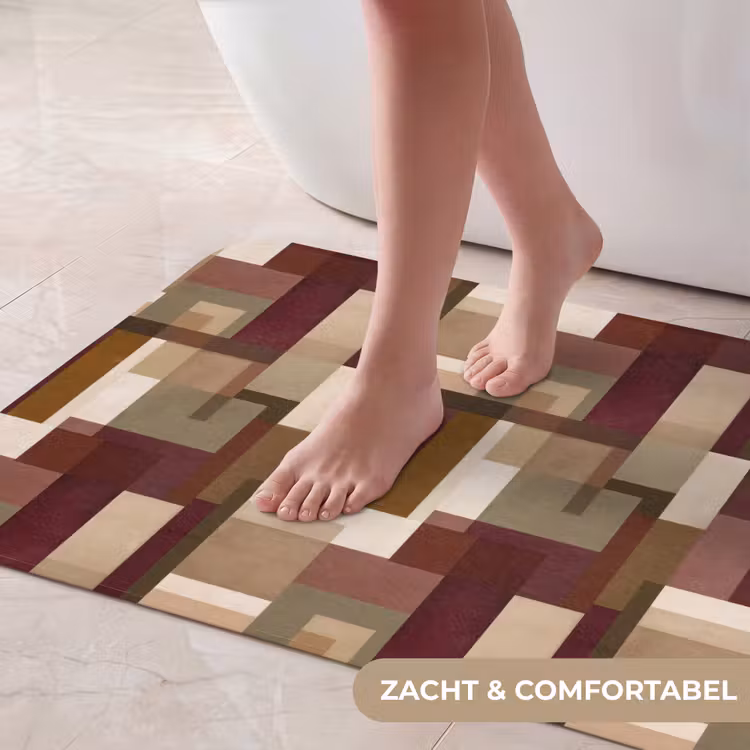 Badmat - Modern - Geometrie - Kleurrijk — 5