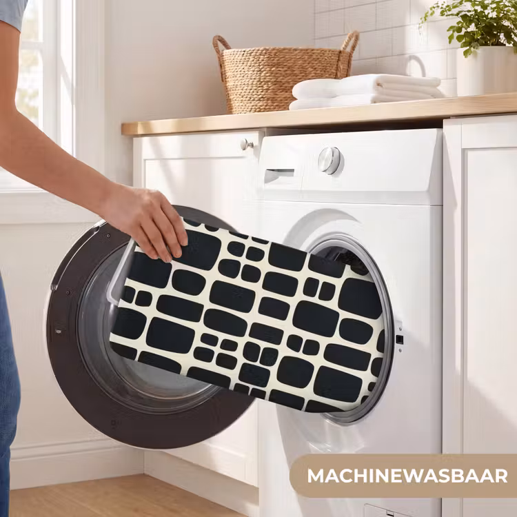Badmat - Modern - Organisch - Zwart — 7