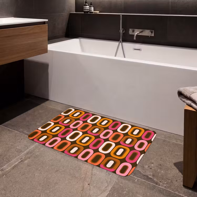 Badmat - Modern - Retro - Kleurrijk — 4