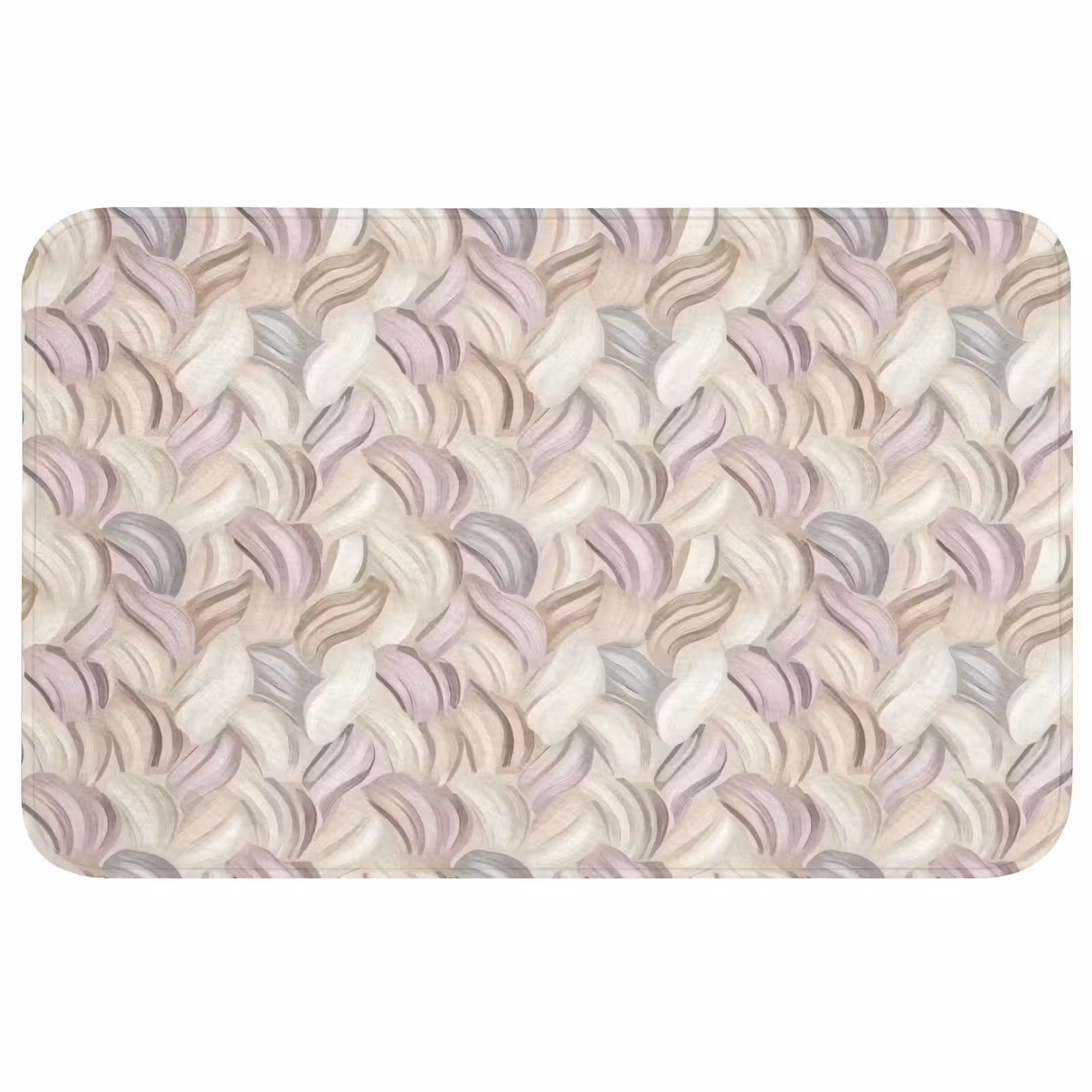 Badmat - Abstract - Golvend - Pastel — 1