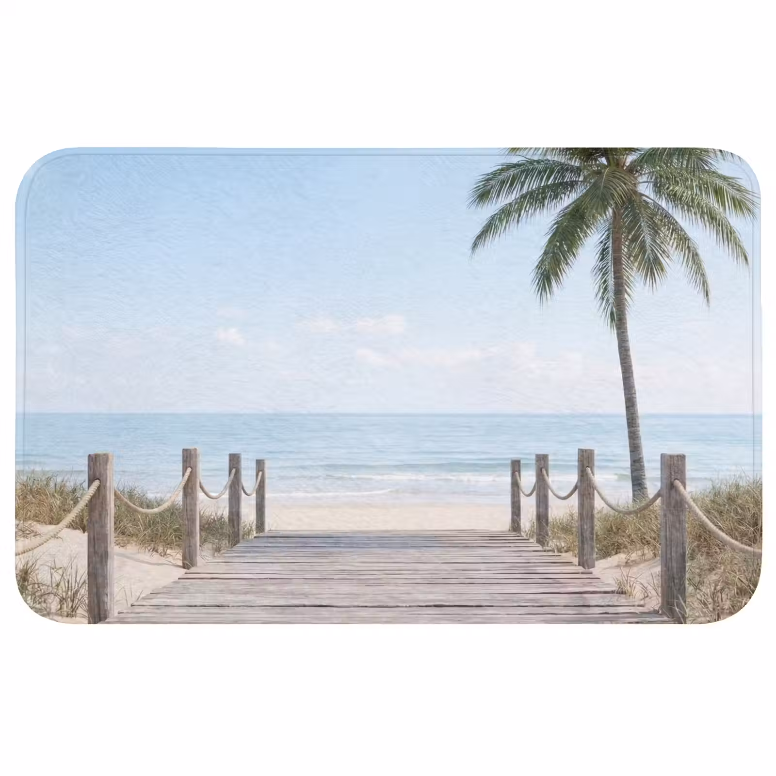 Badmat - Palmbomen - Pad - Horizon — 1