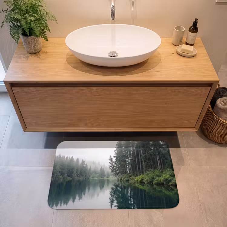 Badmat - Bergen - Meer - Bos — 2