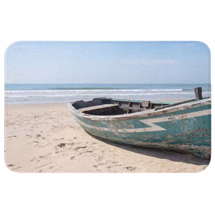 Badmat - Boot - Zandstrand - Zee — 1