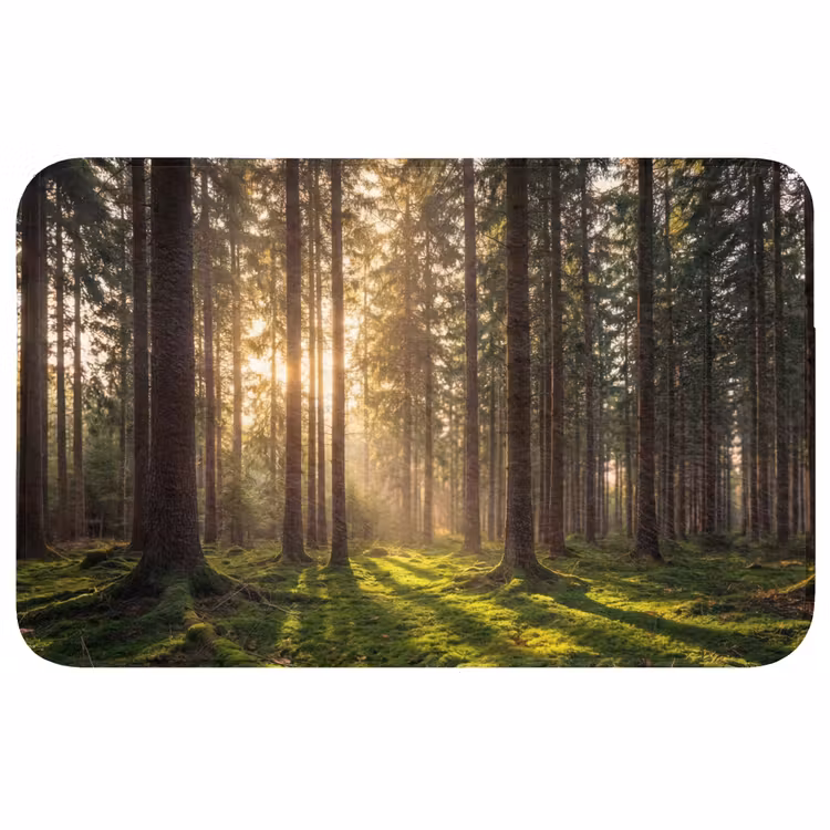 Badmat - Bos - Gras - Zonlicht — 1