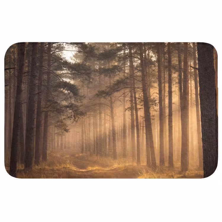 Badmat - Bos - Mist - Zonlicht — 1