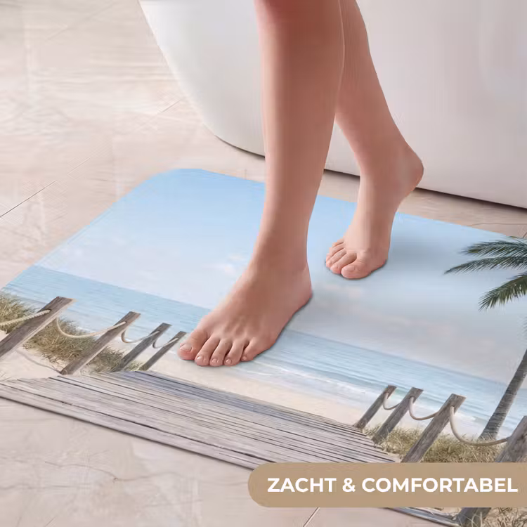 Badmat - Palmbomen - Pad - Horizon — 5