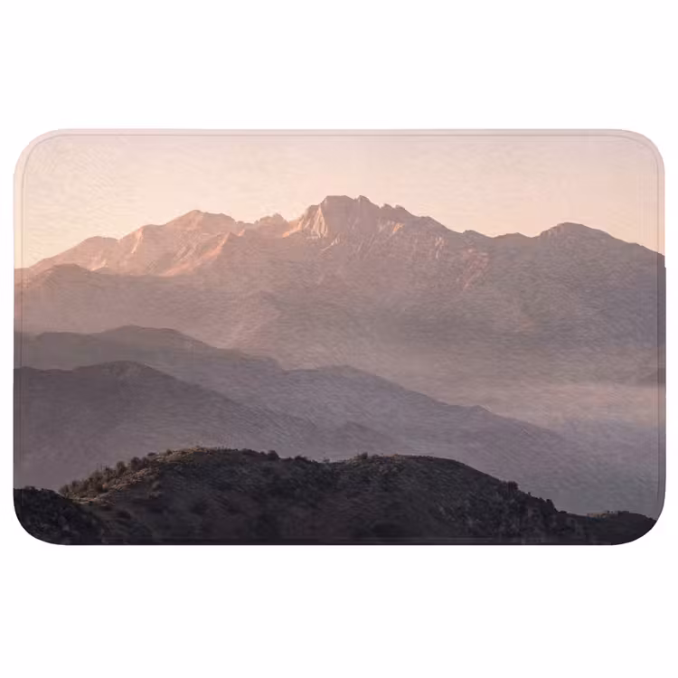 Badmat - Panorama - Landschap - Bergen — 1
