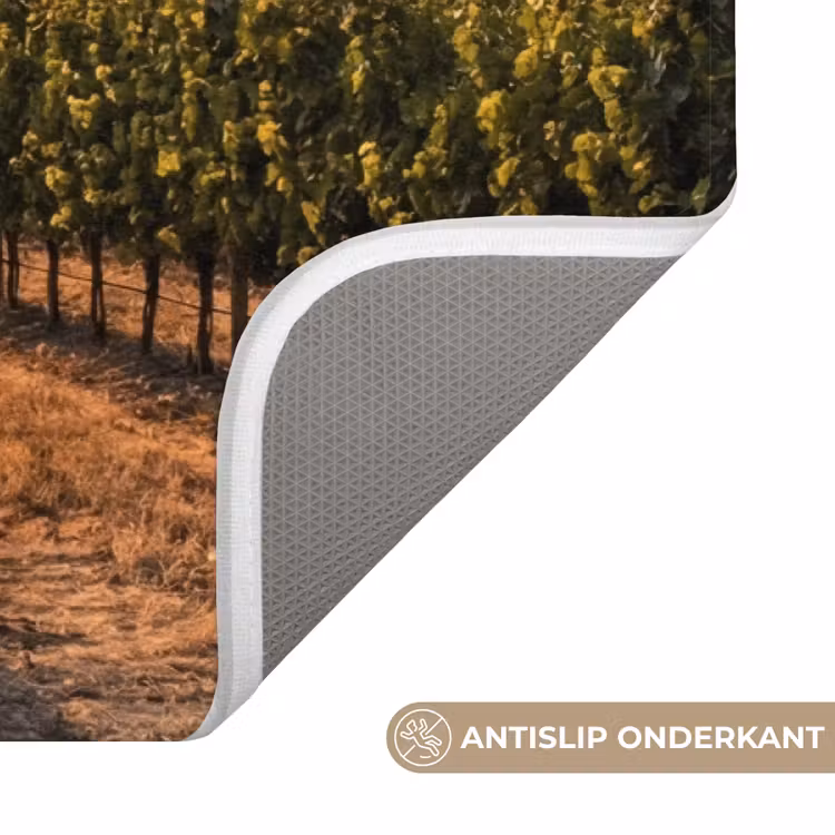 Badmat - Wijngaard - Zonsondergang - Landschap — 3