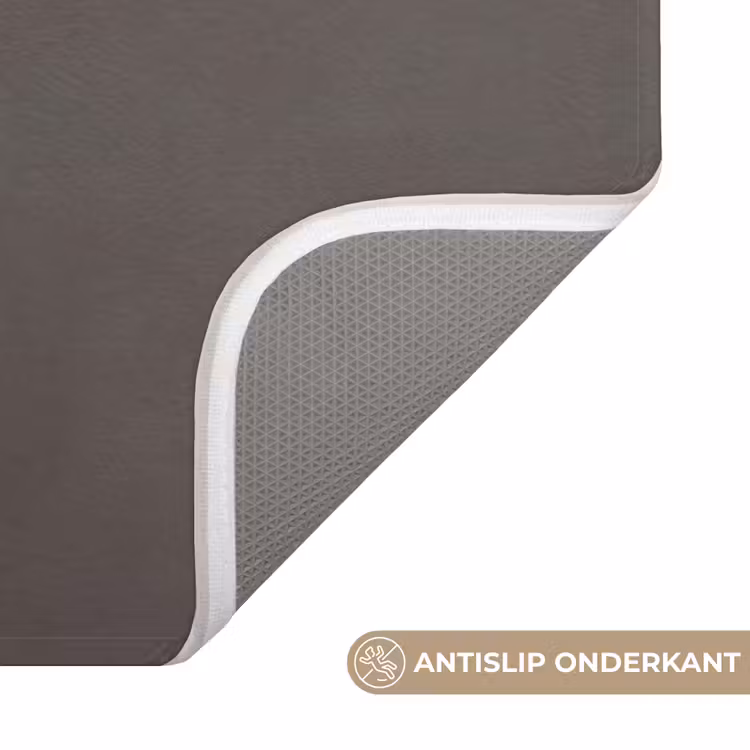 Badmat - Bloem - Minimalistisch - Zwart - Wit — 3
