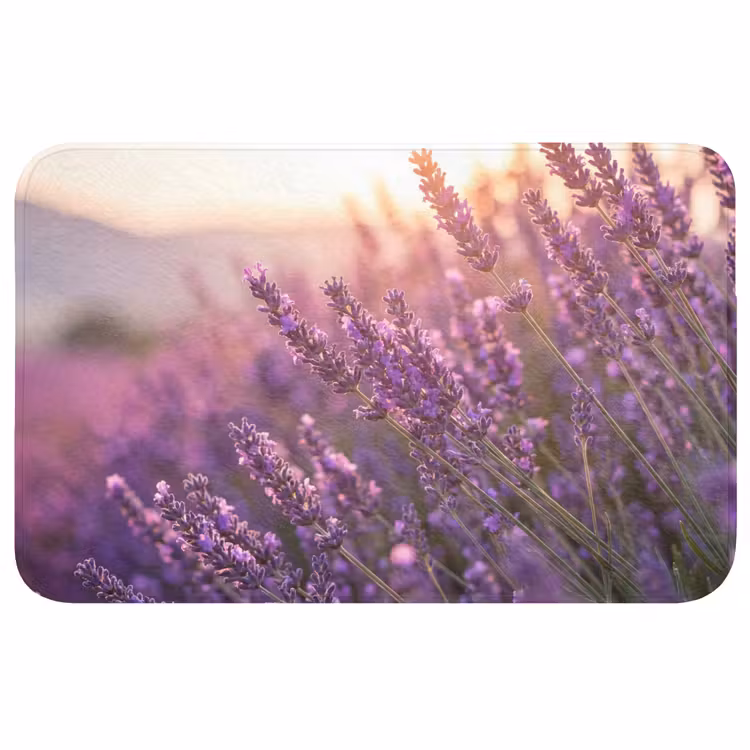 Badmat - Lavendel - Paars - Zonlicht — 1