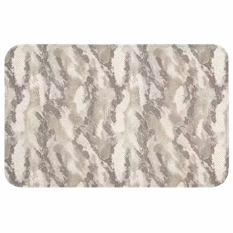 Badmat - Slang - Patroon - Taupe — 1