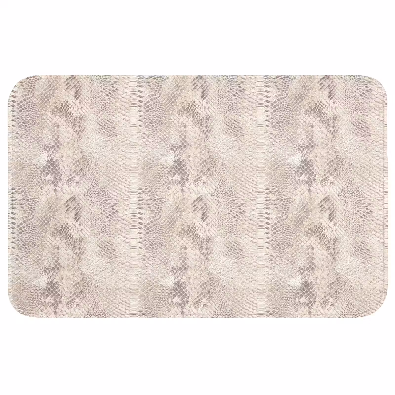 Badmat - Slang - Patroon - Beige — 1