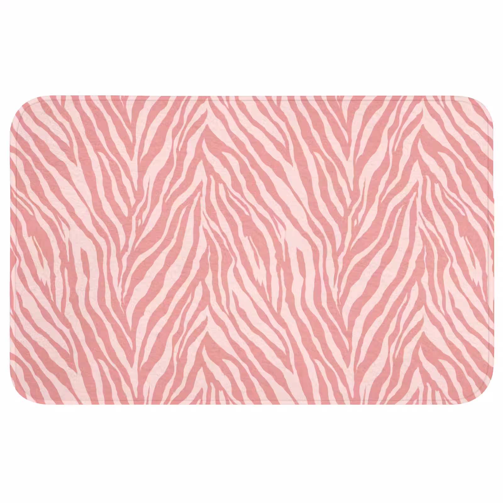 Badmat - Zebra - Print - Roze — 1