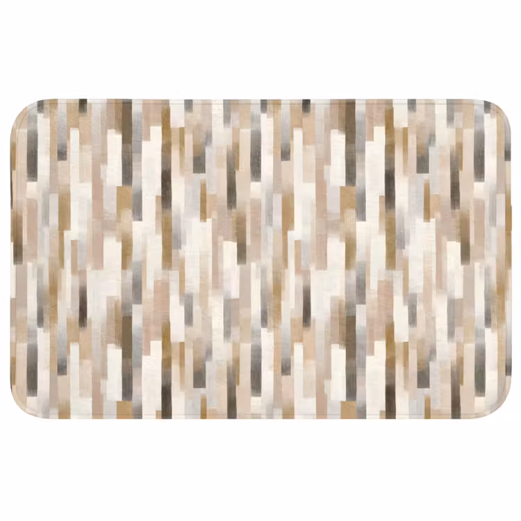 Badmat - Abstract - Patroon - Kwaststreken — 1