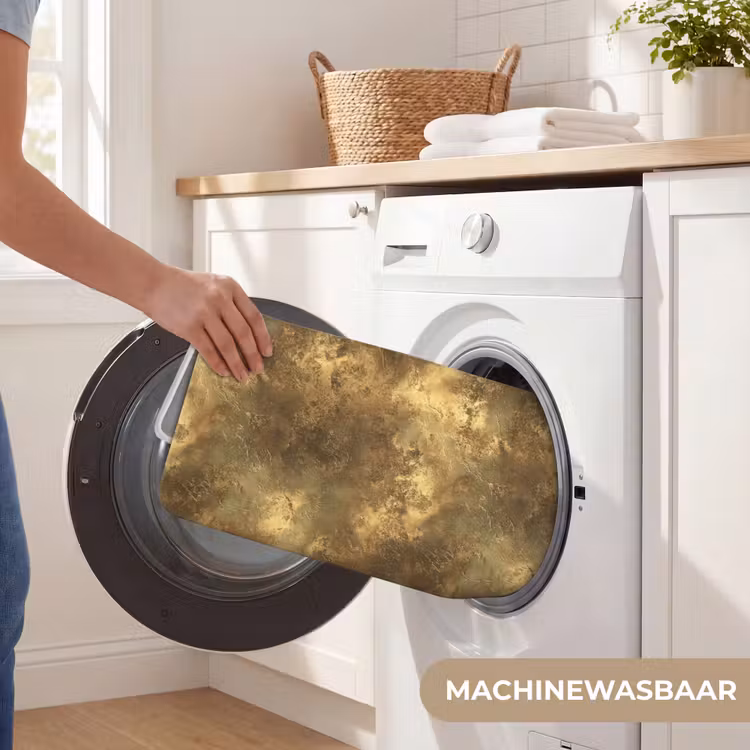 Badmat - Antiek - Metaallook - Goud — 7