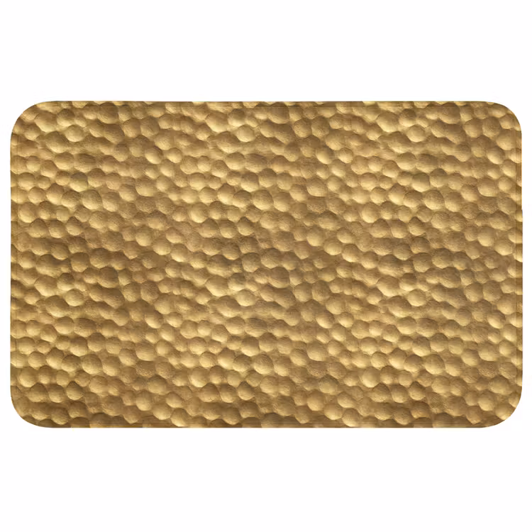 Badmat - Metaal - Dynamisch - Goud — 1
