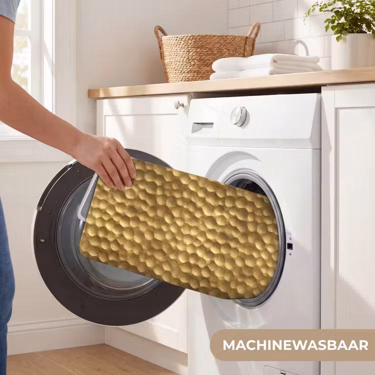 Badmat - Metaal - Dynamisch - Goud — 7