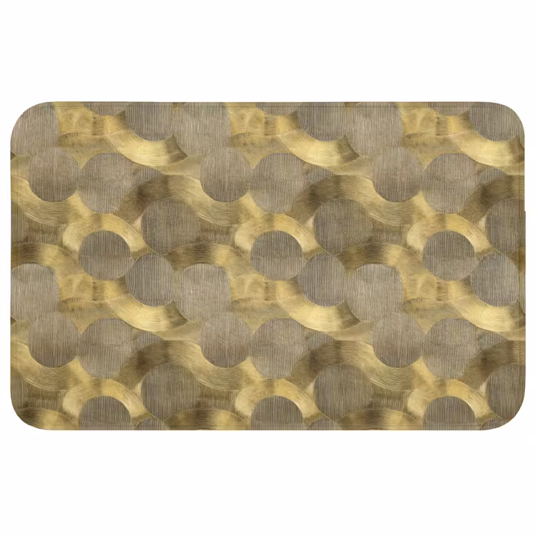 Badmat - Modern - Geometrisch - Goud — 1