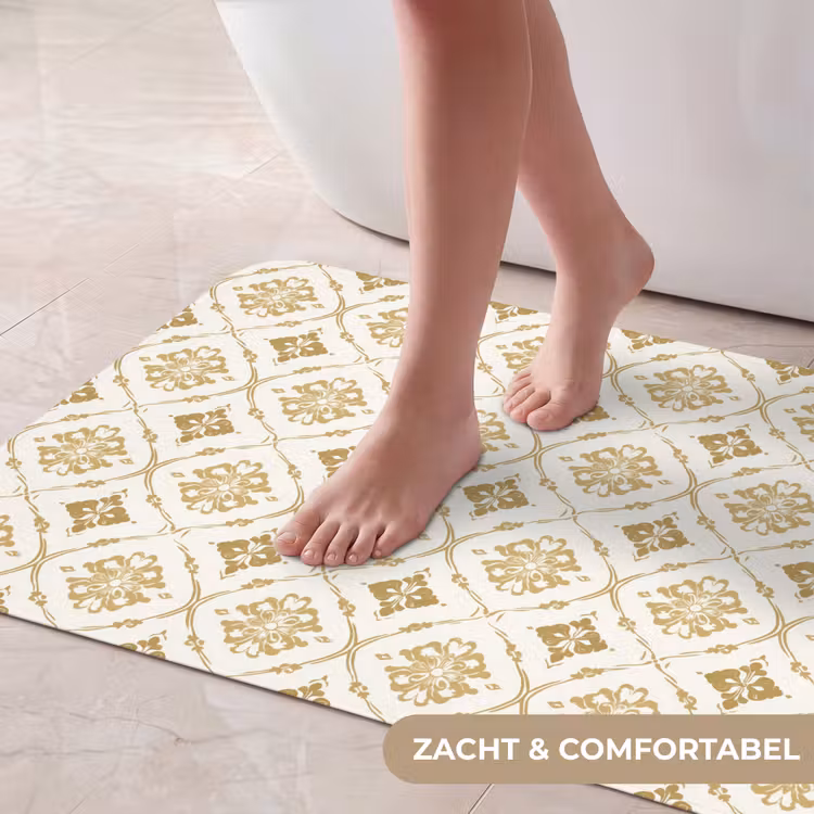 Badmat - Ornament - Klassiek - Goud — 5