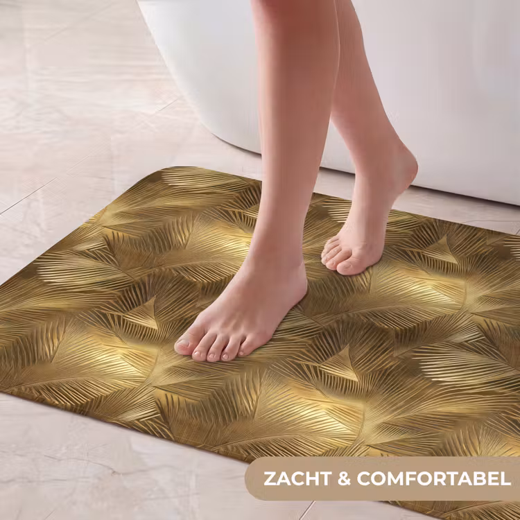 Badmat - Palm - Waaier - Goud — 5