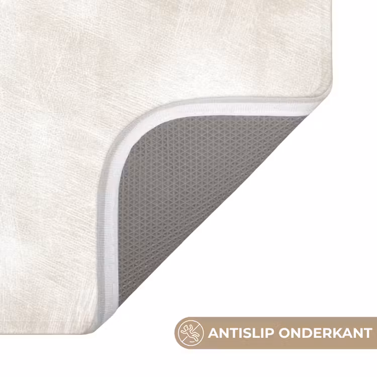 Badmat - Subtiel - Structuur - Beige — 3