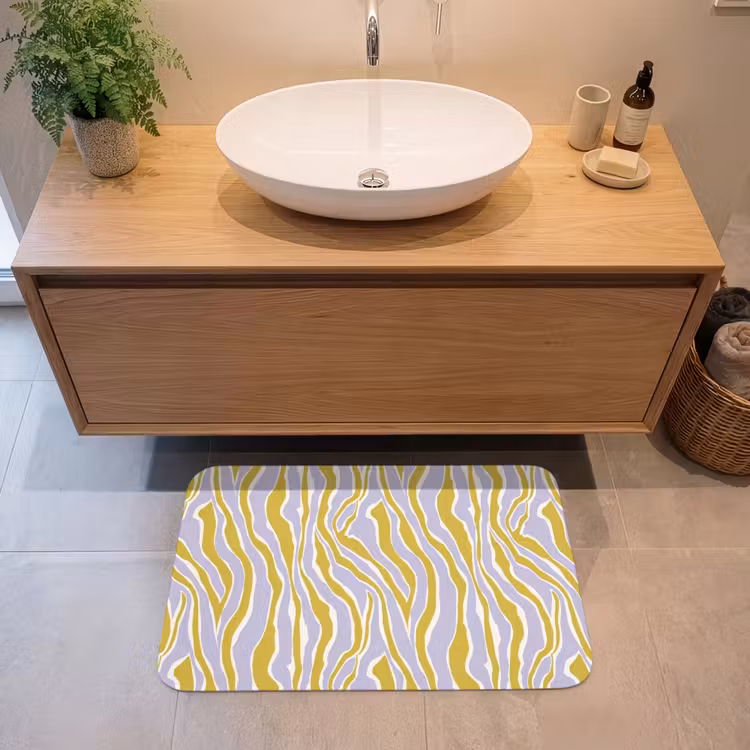 Badmat - Zebra - Modern - Meerkleurig — 2