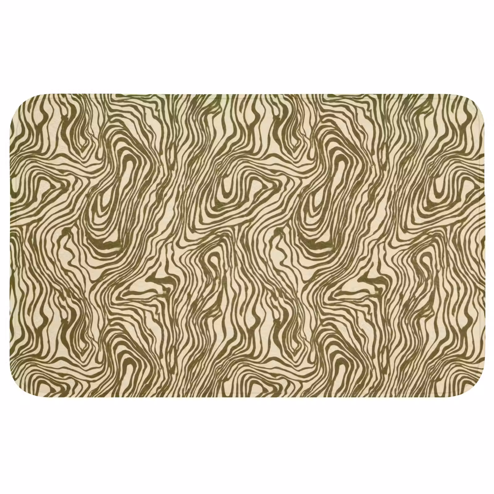 Badmat - Abstract - Marmer - Groen — 1