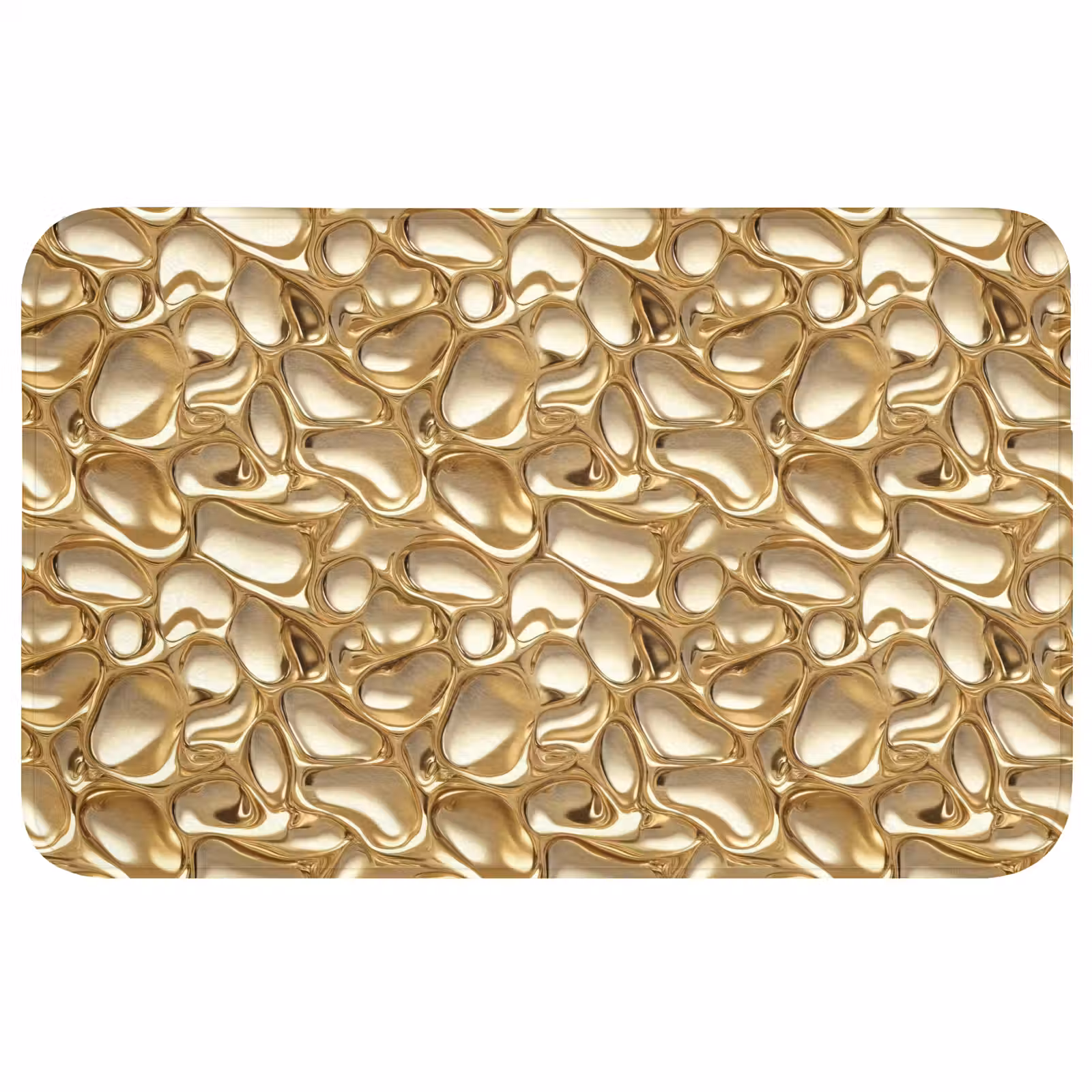 Badmat - Abstract - Modern - Goud — 1