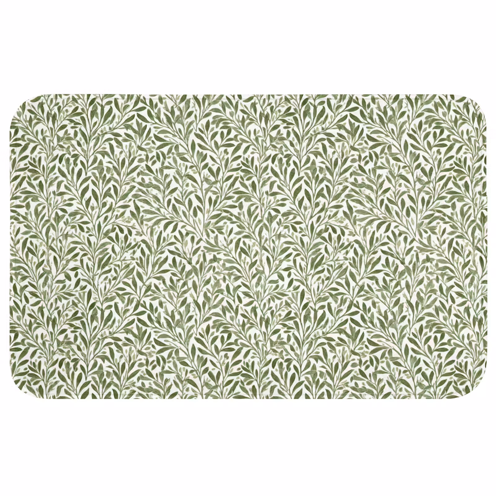 Badmat - Botanisch - Takken - Groen — 1