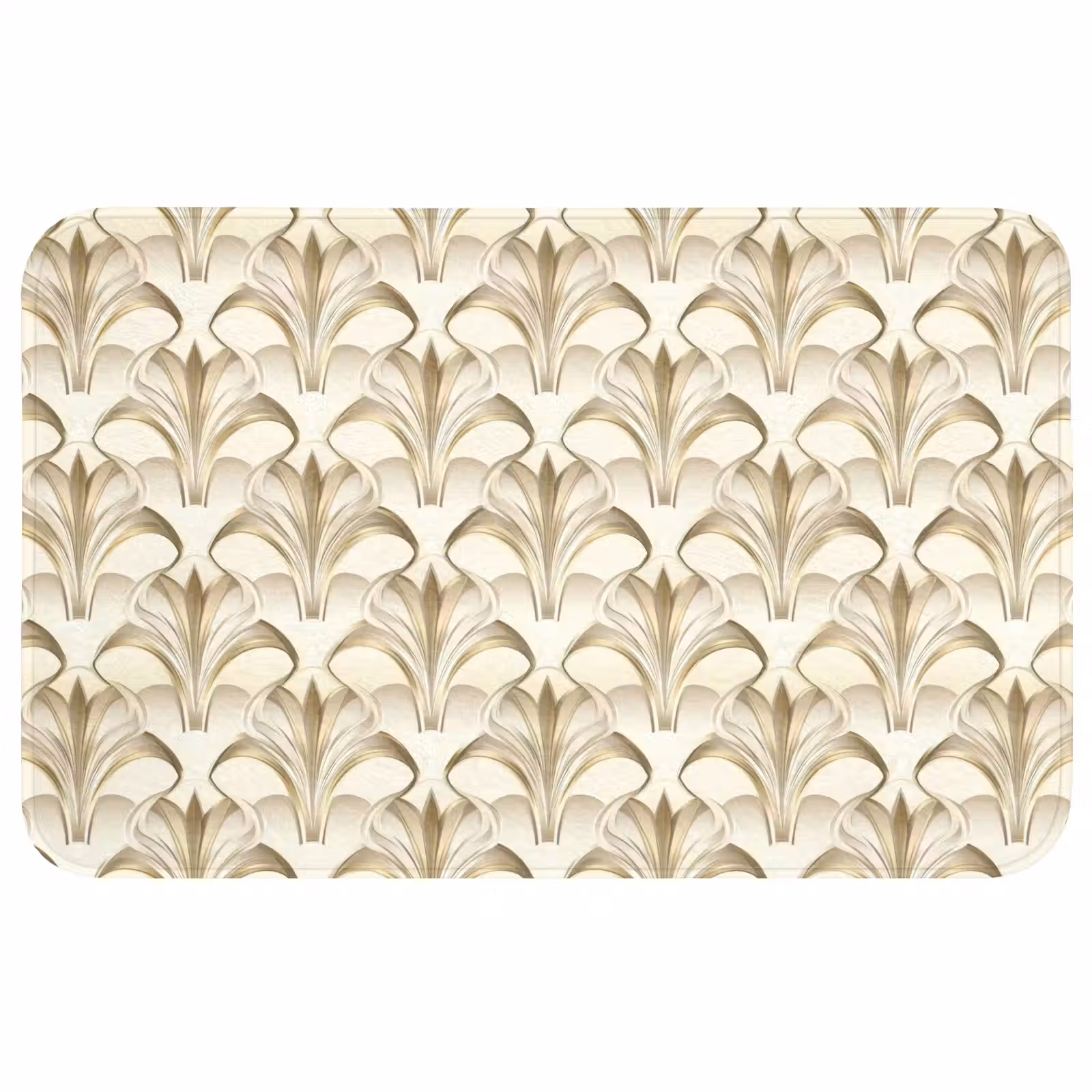 Badmat - Ornament - Barok - Goud — 1