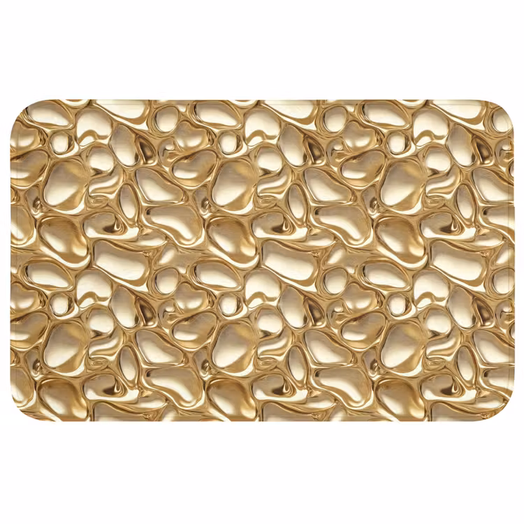 Badmat - Abstract - Modern - Goud — 1