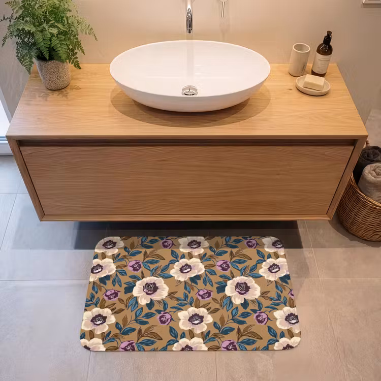 Badmat - Floraal - Stilleven - Kleurrijk — 2