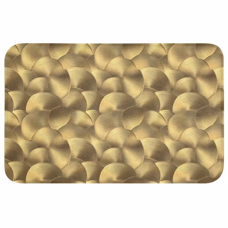 Badmat - Modern - Cirkel - Goud — 1