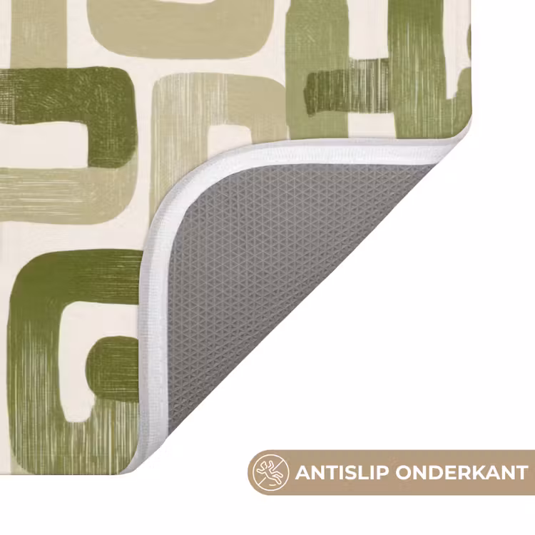 Badmat - Modern - Grafisch - Groen — 3