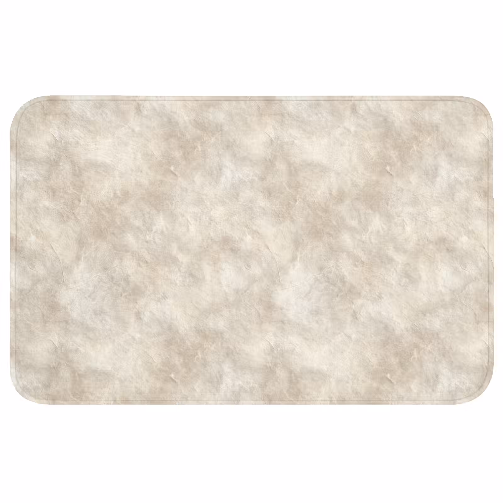 Badmat - Beige - Reliëfstructuur - Natuursteen — 1