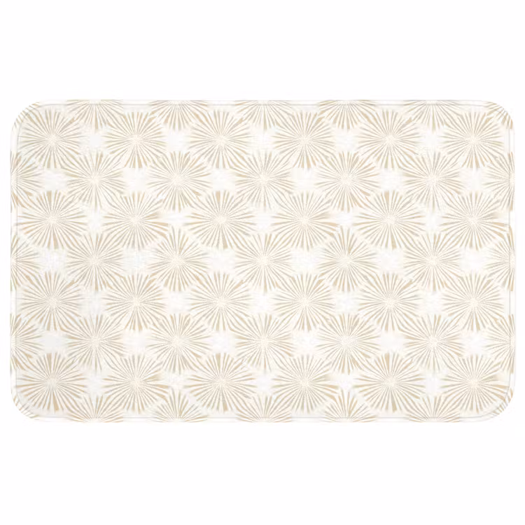 Badmat - Abstract - Motief - Beige — 1