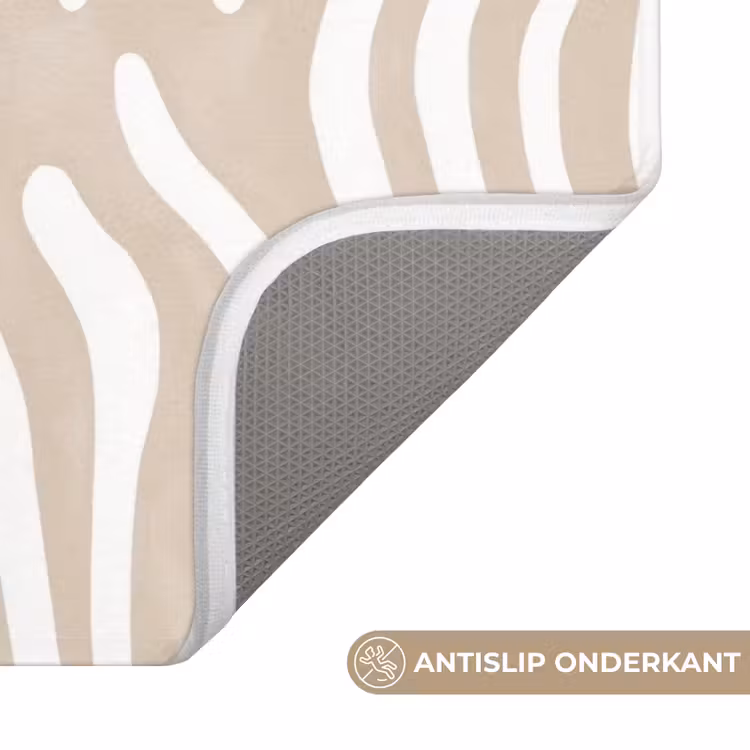 Badmat - Abstract - Zebra - Beige — 3
