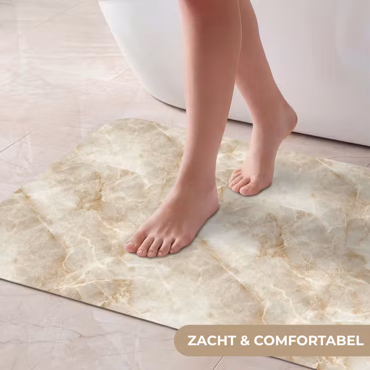 Badmat - Lichtbeige - Onyx - Subtiel — 5