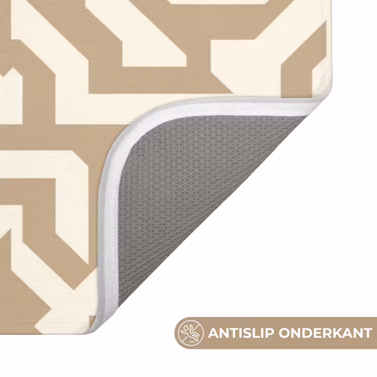 Badmat - Modern - Abstract - Beige — 3