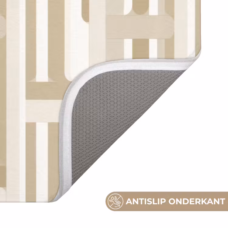 Badmat - Modern - Geometrisch - Beige — 3