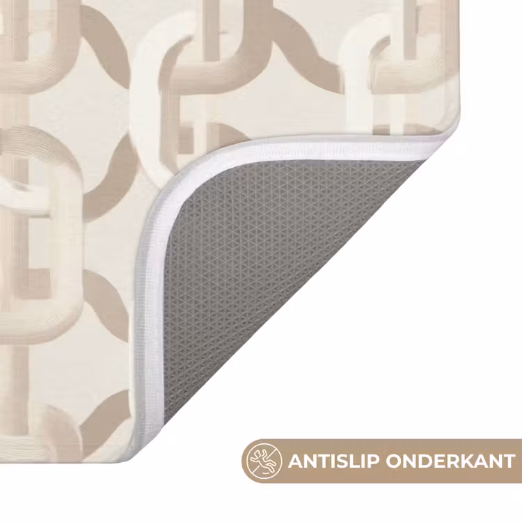 Badmat - Motief - Abstract - Beige — 3