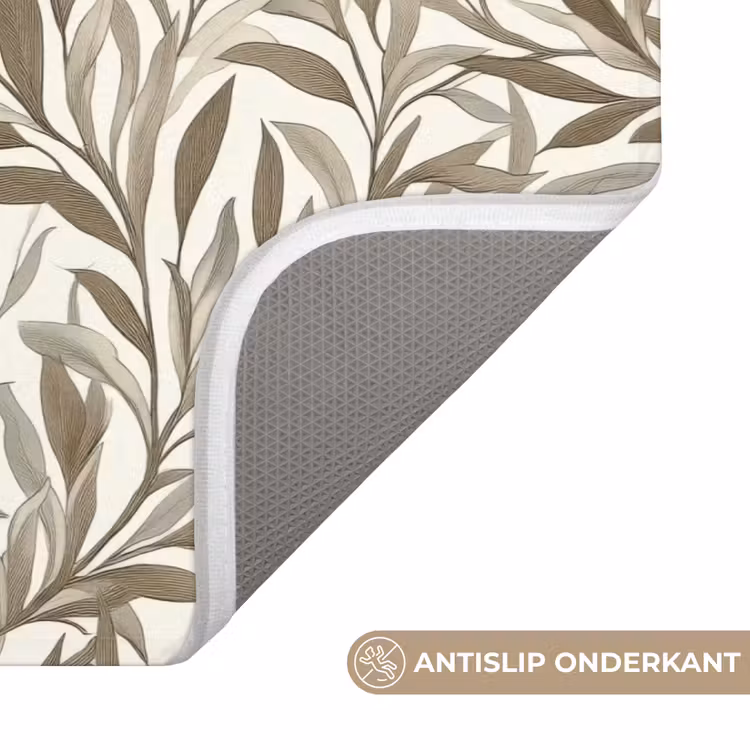 Badmat - Takken - Botanisch - Taupe — 3