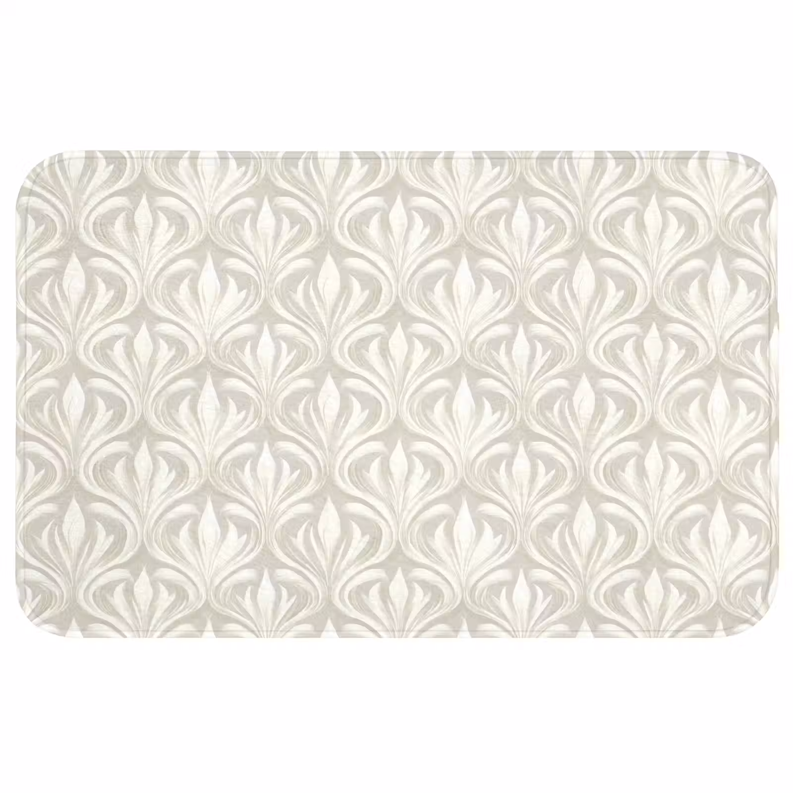 Badmat - Barok - Patroon - Beige — 1
