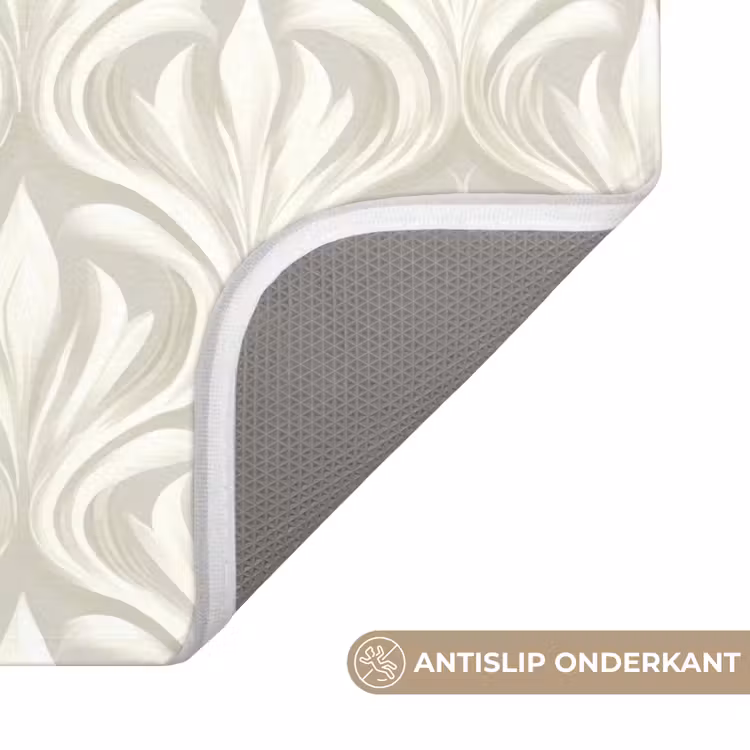 Badmat - Barok - Patroon - Beige — 3