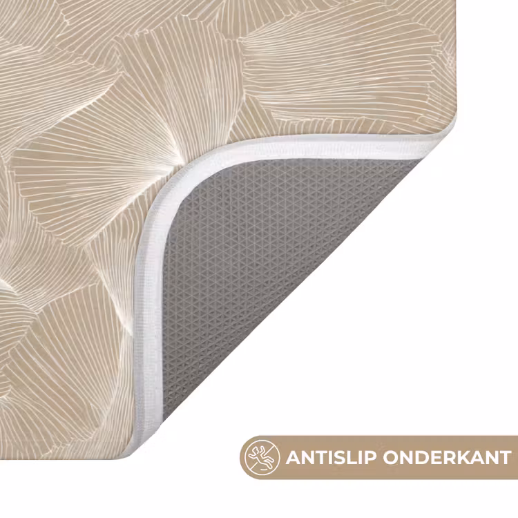 Badmat - Organisch - Textuur - Beige — 3