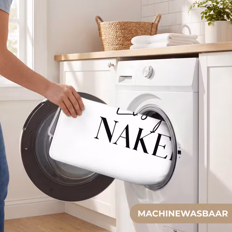 Badmat - Quotes - Let's get naked - Wit - Spreuk — 7