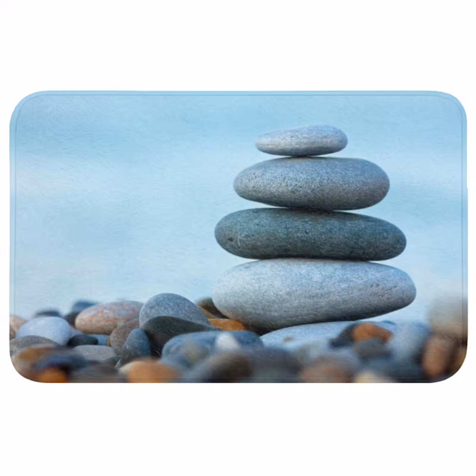 Badmat - Stenen - Landschap - Zee - Zen — 1