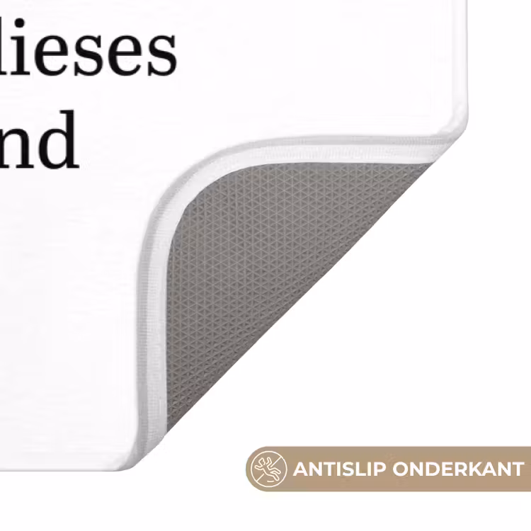 Badmat - Quote - Definitie - Gäste-wc - Wit — 3
