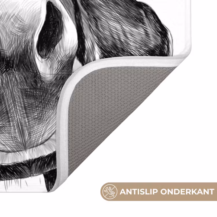 Badmat - Quote - Ezel - Dieren - Nice ass - Spreuken — 3