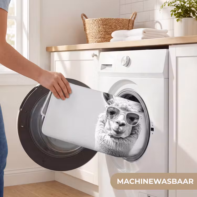 Badmat - Quotes - Lama - Smile - Spreuken - Grijs — 7